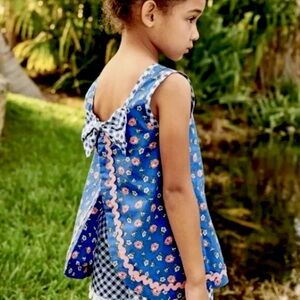 Matilda Jane Flying Kites Open Back Tunic